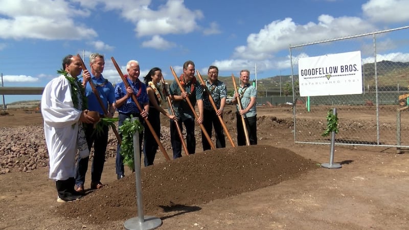 Officials broke ground Tuesday on a new and upcoming affordable housing project in Kapolei.