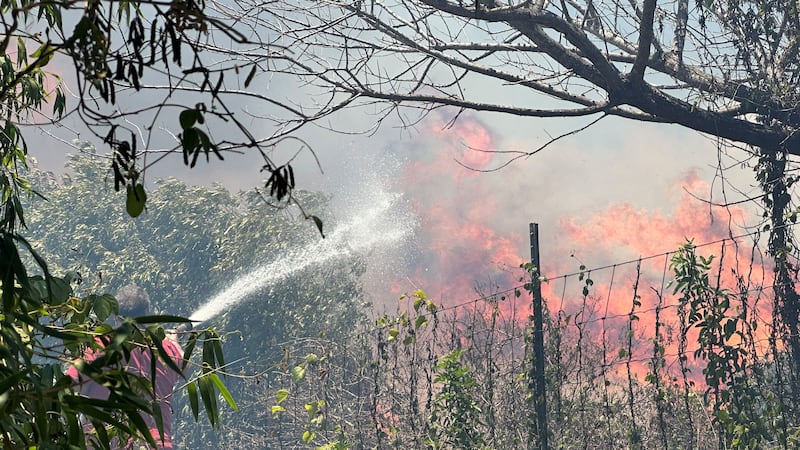 HNN Investigates obtained exclusive footage of one of Aug. 8 most significant fire fights that...