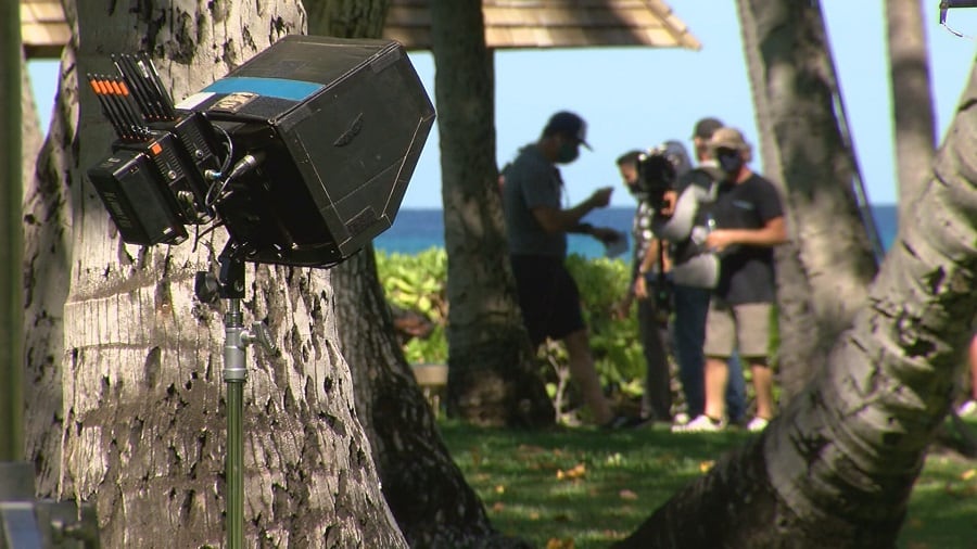 Hawaii production crew