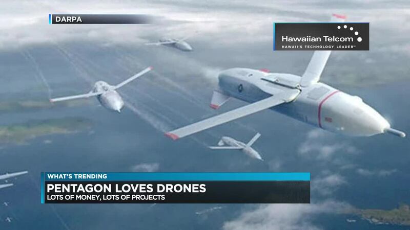 The Pentagon is putting in lots of money for drones launched from supply ships.