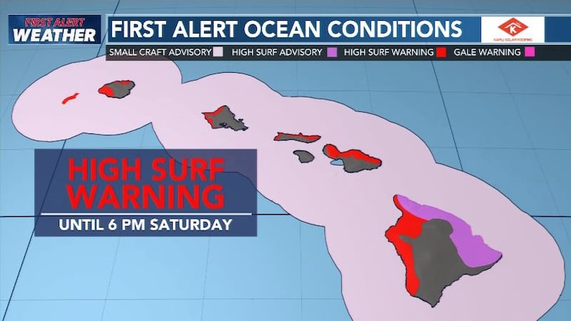 Biggest surf of the season forecast for the next 36-48 hours. Life threatening, dangerous...