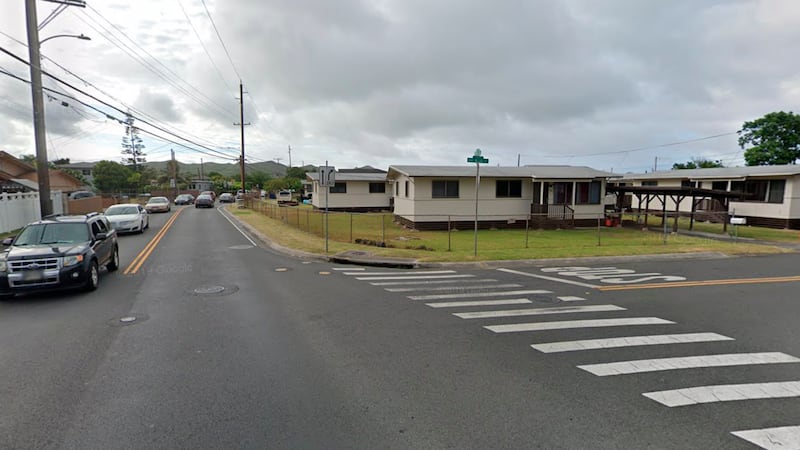 Oneawa Street at Kawainui in Kailua.