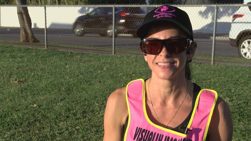 Thousands of runners will be at the starting line for the 2024 Honolulu Marathon, but for...