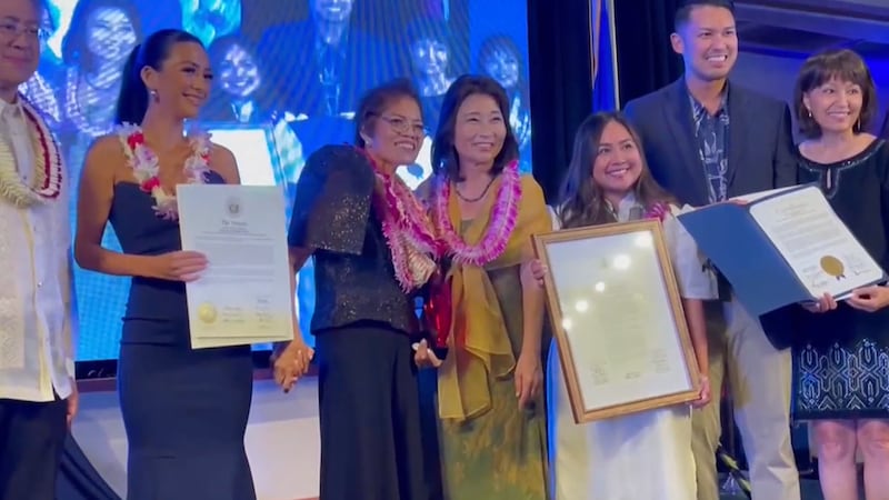 Attorney Abelina Shaw was the first female Filipino American law school graduate from UH...