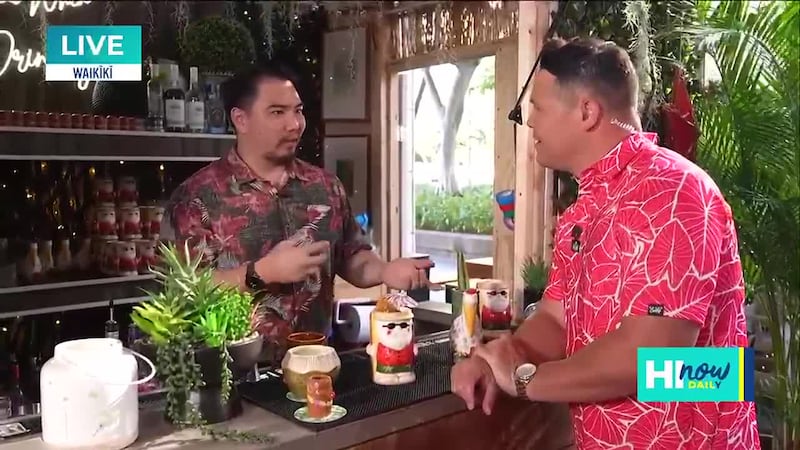 Sippin’ Santa at Prince Waikiki