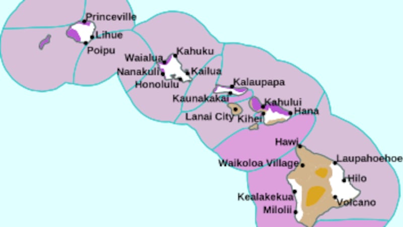 First Alert Forecast: Gusty winds trigger alerts for parts of Maui County and Hawaii Island