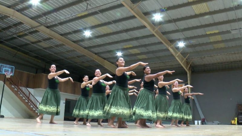 Halau Ka lei Mokihana O Leina'ala prepares for Merrie Monarch 2023.