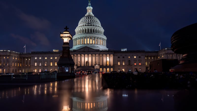 The Capitol is pictured in Washington, Friday, Dec. 20, 2024.