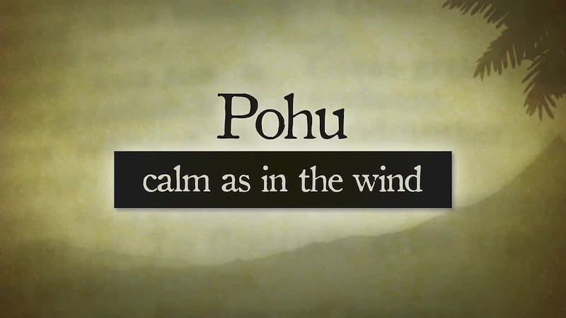 C. Makanani Sala is our kumu in this new segment of Hawaiian Word of the Day. Today's word is...