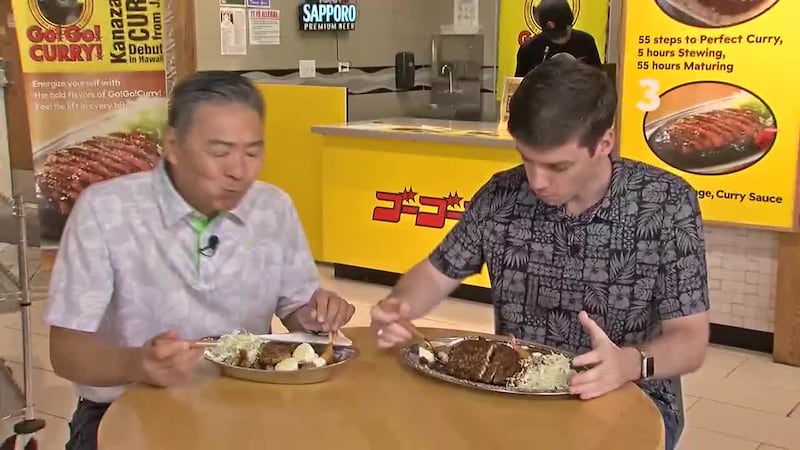 Guy heads to Waikiki with another member of the First Alert Weather team to check out some curry.