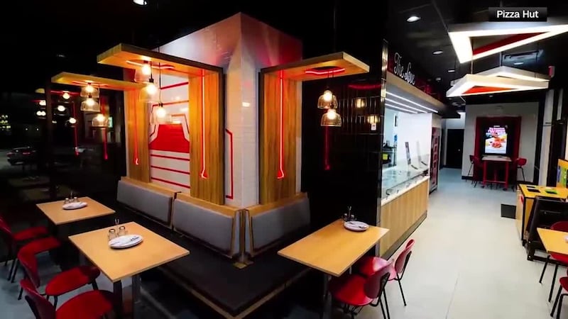 This is not your dad's Pizza Hut restaurant. The popular chain has a new design concept for...