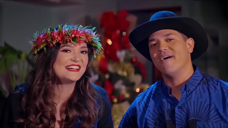 Celebrate the season with Kala'e and Kalena, the award winning duo fresh off their Na Hoku...