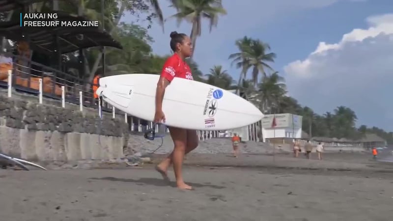 Melanie is a lifeguard and she's planning on making a comeback at Sunset Beach soon. We catch...