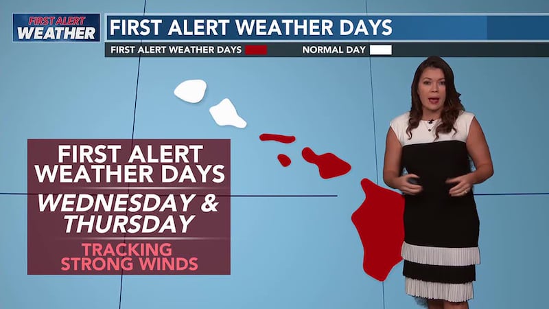 Tracking gusty trade winds