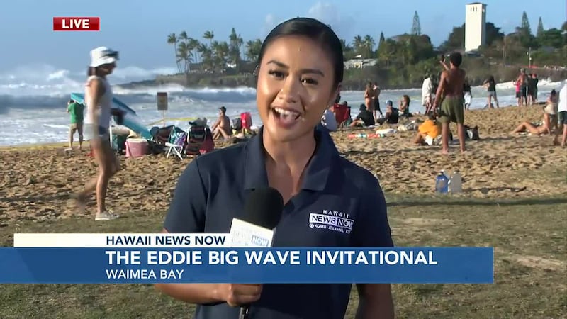 Honolulu Ocean Safety says the swells exceeded their expectations, and there were some close...