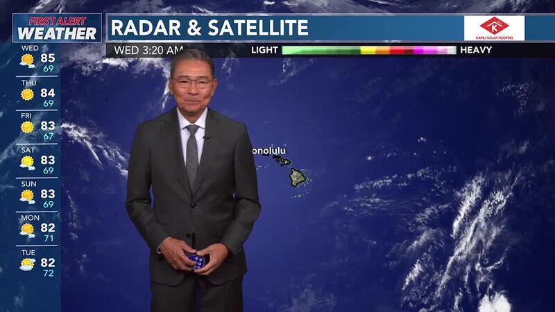 First Alert Forecast: Drier conditions with lighter winds expected to persist through the weekend