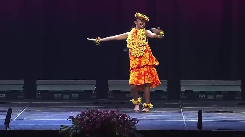 Miss Keiki Hula: Haizel Sana / Na Kumu Hula Carolee Nishi and Robyn Kuraoka / Hula Hui o...