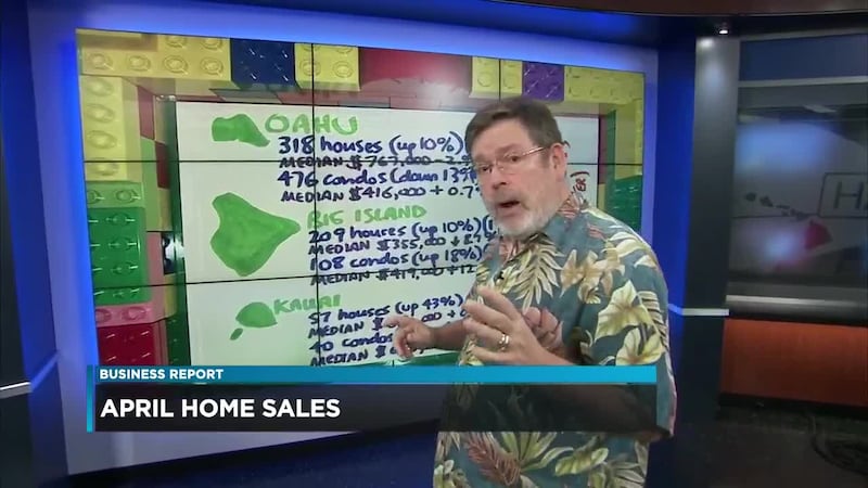 Business Report: April home sales