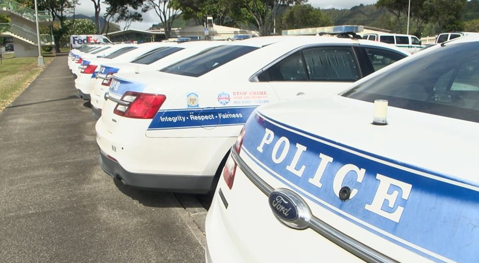 Honolulu Police (HPD ) patrol cars