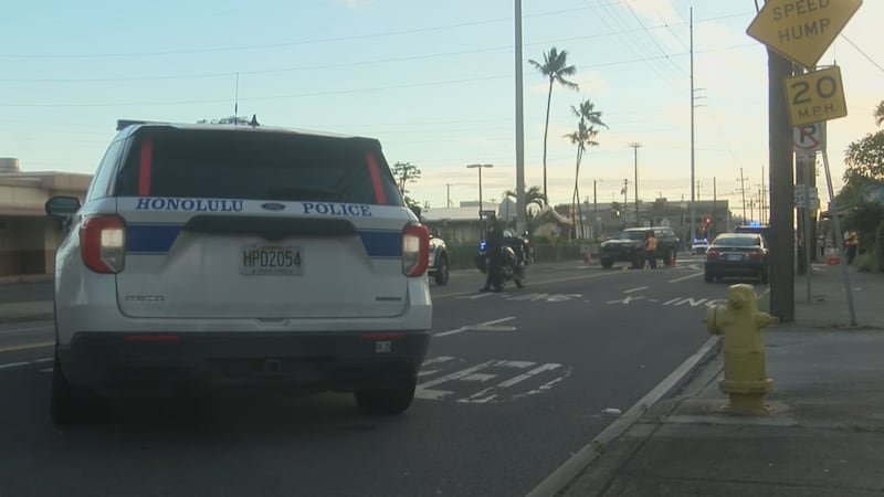 A 79-year-old female was critically injured after being struck by a vehicle in Kalihi,...