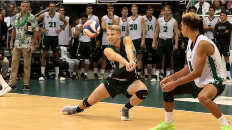 The University of Hawai'i men's volleyball team will host Nittaidai University of Japan,...